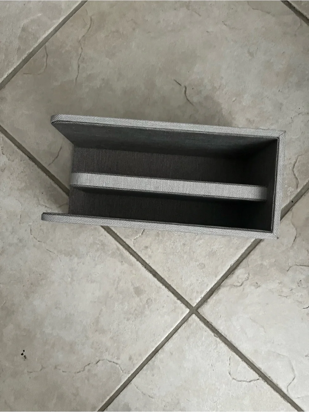 5️⃣ Caraway Gray Fabric Multi-Compartment Kitchen Organizers